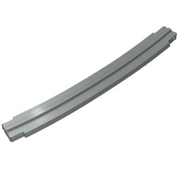 2677-9G Monorail oprit onderstuk lichtgrijs (klassiek) gebruikt *5D0000