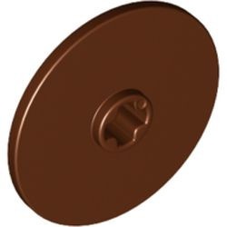 2723-88 Technic Disk 3x3 met asgat bruin, roodachtig NIEUW *0D000