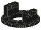 2855-11G Technic Draaischijf type 1 top zwart gebruikt *5D000