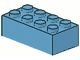 3001-72 Steen 2x4 blauw, Maersk NIEUW *5K0000