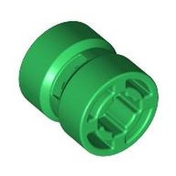 30027b-6G Wiel klein 8x9mm breed asgat (raceauto) groen gebruikt *5W000