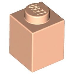 3005-90 Steen 1x1 vleeskleurig, licht NIEUW *1L003