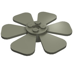30078-10G Propellor 6 bladen 8x8 groot donker, grijs (klassiek) gebruikt *1D042