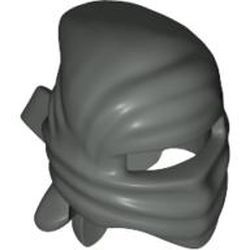 30177-10 Ninja hoofddoek donker, grijs (klassiek) NIEUW *0L0000