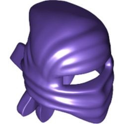 30177-89 Ninja hoofddoek paars, donker NIEUW *0L0000