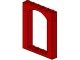 30257-5G Poort 1x6x6 boog bovenin rood gebruikt *