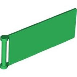 30292-6 Vlag 7x3 groen NIEUW *5B046