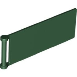 30292-80 Vlag 7x3 groen, donker NIEUW *5B046