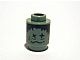 3062pb036-48 Steen 1x1 rond- HP Shrunken Head groen, zandkleurig NIEUW *1L076/77