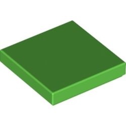 3068b-36 Tegel 2x2 groen, helder NIEUW *1B119