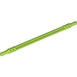 32199-34 Technic, zachte as lengte 11 noppen lime NIEUW *
