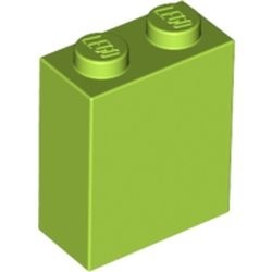 3245c-34 Steen 1x2x2 met nophouder binnen lime NIEUW *2-4