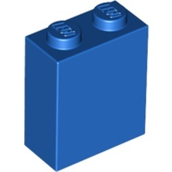 3245c-7 Steen 1x2x2 met nophouder binnen blauw NIEUW *