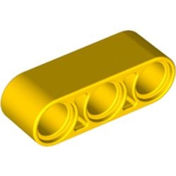 32523-3 Technic, Hefbalk 1x3 dik geel NIEUW *1DT00