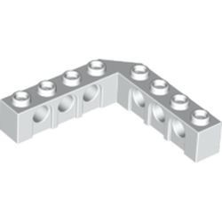 32555-1 Technic, steen 5x5 hoek wit NIEUW *