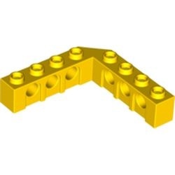 32555-3 Technic, steen 5x5 hoek geel NIEUW *