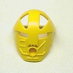 32572-3G Bionicle Masker Komau (Turaga) geel gebruikt *