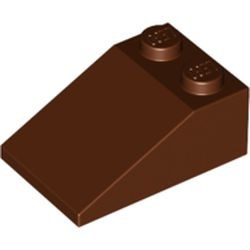 3298-88 Dakpan 33 graden 2x3 bruin, roodachtig NIEUW *1B125