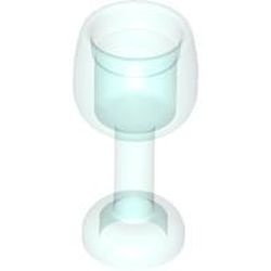 33061-15 Groot glas transparant lichtblauw NIEUW *0L0000
