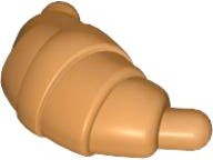 33125-29 Croissant oranje, aardekleurig NIEUW *0W007