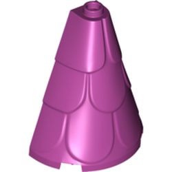 35563-71 Dak 2x2x4 half met dakpannen magenta NIEUW *5K000