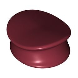 3624-59G Platte pet rood, donker gebruikt *0L0000