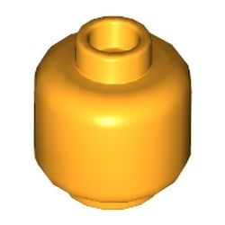 3626c-110 Steen Minifig dikrond holle nop oranje, lichthelder NIEUW *1L078