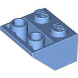 3660-42G Omgekeerde dakpan 45 graden 2x2 blauw, midden gebruikt *1B398