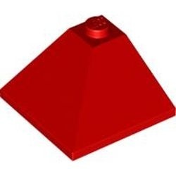 3675-5G Dakpan 33 graden hoek 3x3 BUITENZIJDE rood gebruikt *1D033