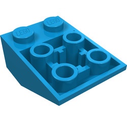3747-153G Omgekeerde dakpan 33 graden 2x3 blauw, donkerazuur gebruikt *1B402