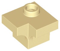 38585-2 Steen 2x2 hoekelement crème NIEUW *5B016