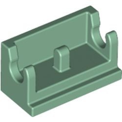 3937-48 Scharnier verticaal- bodem groen, zandkleurig NIEUW *1B325