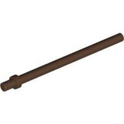 4095-8G Paal lengte 6,6 noppen met stop (Paraplu-stok) bruin (klassiek) gebruikt *1E014