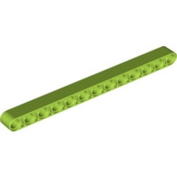 41239-34 Technic, Hefbalk 1x13 dik lime NIEUW *1D000