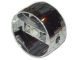 41531-22 Technic Cylinder 4x4 rond verbindingsblok met 3 pingaten chrome zilver NIEUW *0D000