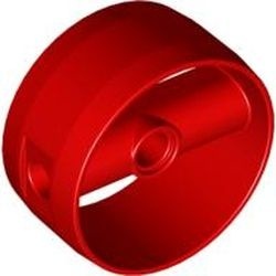41531-5 Technic Cylinder 4x4 rond verbindingsblok met 3 pingaten rood NIEUW *0D000