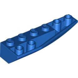 41764-7 Wig 6x2 afgerond omgekeerd rechts blauw NIEUW *4D000