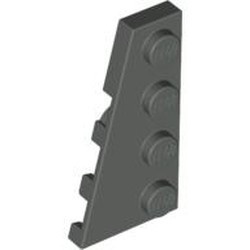 41770-10 Wig plaat 4x2 links donker, grijs (klassiek) NIEUW *1B231
