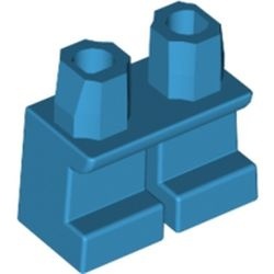 41879-153 KORTE benen, heupen en benen gelijke kleur blauw, donkerazuur NIEUW *2B000