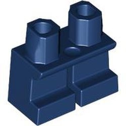 41879-63 KORTE benen, heupen en benen gelijke kleur blauw, donker NIEUW *2B000