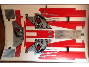 42029stk01 STICKER Customized Pick up truck NIEUW *0S0000