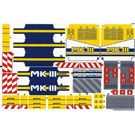 42055stk01b STICKER: Bucket Wheel Excavator NIEUW *0S0000