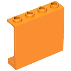 4215-4 Paneel 1x4x3 zonder zijschotten zie ook 60581 oranje NIEUW *1L024