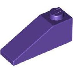 4286-89 Dakpan 33 graden 1x3 paars, donker NIEUW *1B124