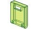 4346-16G Voorkant box 4345 transparant, neongroen gebruikt *1L0000