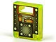 4346px6-16G Voorkant box met Stingray motief transparant, neongroen gebruikt *1L0000