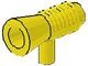 4349-3G Megafoon geel gebruikt *1E017