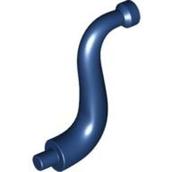 43892-63G Staart/slurf olifant blauw, donker gebruikt *0D000