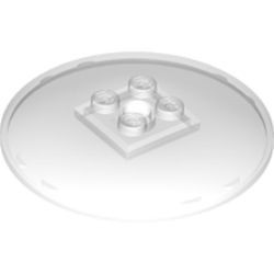 44375b-12 Schotel 6x6 MASSIEVE noppen transparant NIEUW *1R024