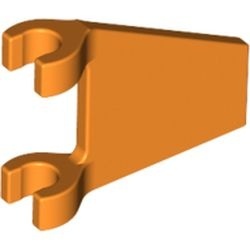 44676-4 Vlag 2x2 trapeze-vormig oranje NIEUW *1B057